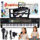SUPRIMO 6109L keyboard edukacyjny bateryjny podświ 1