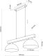 Lampa wisząca TKKRYWULT Lampa wisząca OSLO BROWN 4507 TK Lighting 6