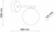 Kinkiet Wickwick Ltd Kinkiet ESTERA BLACK 4777 TK Lighting 3