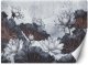 Feeby Fototapeta Kwiaty abstrakcja beton 450x315 xxl 1
