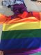 Guirca Bluza TĘCZOWA LGBT Tęcza z Kapturem Poliestrowa XL 5