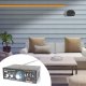 Wzmacniacz 2x 40W FM USB SD SkyTronic AV360 one size 8