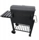 4iQ Group Duży Grill węglowy żeliwny ruszt 113,5x50x107 cm 11