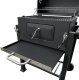 4iQ Group Duży Grill węglowy żeliwny ruszt 113,5x50x107 cm 13