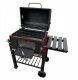 4iQ Group Duży Grill węglowy żeliwny ruszt 113,5x50x107 cm 8