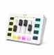 Fifine Mikser Sound Card SC3W biały USB z RGB XLR 2 - kanałowy 14