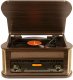 Gramofon Fenton Gramofon Memphis BT CD DAB+ FM USB brązowy one size 11