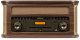 Gramofon Fenton Gramofon Memphis BT CD DAB+ FM USB brązowy one size 13