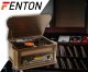 Gramofon Fenton Gramofon Memphis BT CD DAB+ FM USB brązowy one size 17