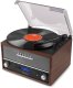 Gramofon Audizio Gramofon retro Frisco z radiem DAB brązowy one size 12
