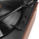 Gramofon Audizio Gramofon retro Frisco z radiem DAB brązowy one size 14