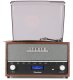 Gramofon Audizio Gramofon retro Frisco z radiem DAB brązowy one size 6