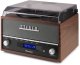 Gramofon Audizio Gramofon retro Frisco z radiem DAB brązowy one size 10