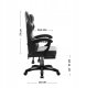 Fotel Huzaro Force 3.7 szary 4