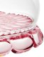 Guzzini VANITY Taca do ciasta z nóżką i pokrywą Flamingo pink 2
