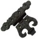 DOOR HINGE GB-2142 115X85MM BLACK 2