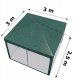 Bituxx PA3 NAMIOT OGRODOWY PAWILON 3X3 +MOSKITIERA 7