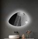 Lustro Homede MIRROR WITH LED LUNA 50X70 1