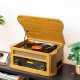 Fenton Gramofon Memphis BT CD kaseta DAB+ FM USB drewno one size 20
