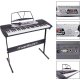 Madison Zestaw: Keyboard MEK54100 Madison 54 klawisze+ statyw one size 5
