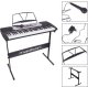 Madison Zestaw: Keyboard MEK54100 Madison 54 klawisze+ statyw one size 6