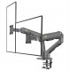 North Bayou Uchwyt biurkowy na 2 monitory 27" - 34" (G65) 2