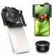 Obiektyw Do Telefonu Soczewka Zoom 10–20x Makro Lampa Ring Led Macro Apexel / Apl-zm100fl26 1