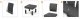 Keter Darza dwuosobowa kanapa Elements 2 Seater szary/kolor szary 8711245158037 6