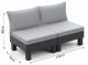 Keter Darza dwuosobowa kanapa Elements 2 Seater szary/kolor szary 8711245158037 10