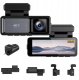 Kamera Samochodowa 4K WiFi GPS + Tylna Kamera G-sensor Full Zestaw do Auta 4
