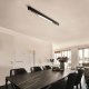 Lampa liniowa 1040 Domeno LED 40W 4000K regulowana do kuchni czarna 7