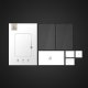 Tech-Protect Szkło hartowane Tech-Protect Glass Fit+ Samsung Galaxy Tab S7 / S8 / S9 11.0 / S9 FE / S10 FE 10.9 Clear [2 PACK] 3