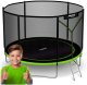 NeoSport Trampolina ogrodowa 8ft/252cm z siatką zewnętrzną i drabinką 12