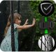 NeoSport Trampolina ogrodowa 8ft/252cm z siatką zewnętrzną i drabinką 10