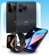 Smartfon myPhone Myphone N23 Elegancki Smartfon + Etui 5000 Mah 6.51 Hd+ 128Gb Aparat 50 Mpx 13