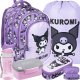 Derform PLECAK 28X41X14 1ZAM 5KIESZ KUROMI VIOLET FOL 8
