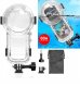 Obudowa Podwodna Wodoodporna Wodoszczelna Futerał Do 60m Do Insta360 X5 / X 5 / Pu756t 1