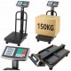 Waga Elektroniczna LCD Platformowa Magazynowa Dokładność do 20g 150kg 1