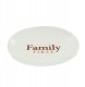 Hobby Talerzyk, dla kota, bia�y, nadruk Family First, ceramiczny 18x15cm 2
