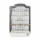 Klatka dla ptak�w, czarno-bia�a, wym. 46.8 x 35.5 x 71.5cm 1