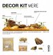 Lamela WIO Mere River Kit, zestaw do dekoracji, do akwarium, jasnobr�zowy, 20kg, pude�ko 2