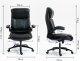 Krzesło biurowe Activejet Fotel biurowy ACTIVEJET YK7406-1 czarny 60