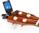 Max Zestaw: Ukulele sopranowe UKEY brązowe+ tuner dwie kostki struny pokrowiec one size 12