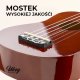 Max Zestaw: Ukulele sopranowe UKEY brązowe+ tuner dwie kostki struny pokrowiec one size 19