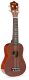 Max Zestaw: Ukulele sopranowe UKEY brązowe+ tuner dwie kostki struny pokrowiec one size 3