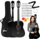 SUPRIMO CGS2 BK gitara klasyczna 4/4 czarna do nau 1