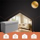Pufa materiaowa szara 76x38x38cm Ruhhy 26131 5