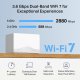 Router Mercusys MERCUSYS Halo H25BE(3-pack) WiFi7 Mesh (BE3600,2,4GHz/5GHz,3xGbELAN/WAN) 4