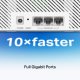 Router Mercusys MERCUSYS Halo H25BE(3-pack) WiFi7 Mesh (BE3600,2,4GHz/5GHz,3xGbELAN/WAN) 5