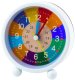 LeanToys Zegar Budzik Dziecięcy Edukacyjny Kwarcowy Minuty Sekundy Kolorowy 9cm LEAN Toys 2